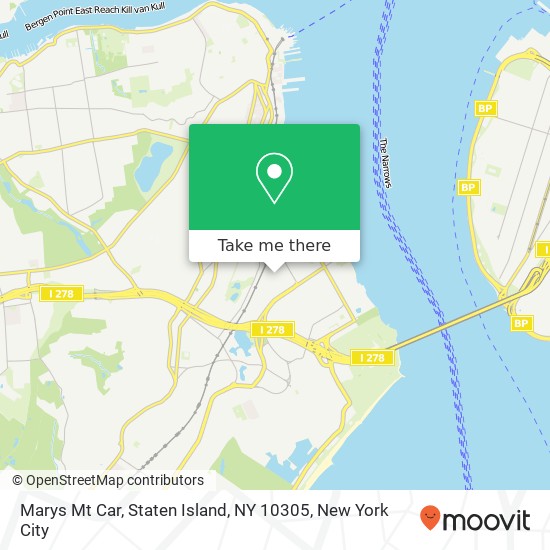 Marys Mt Car, Staten Island, NY 10305 map