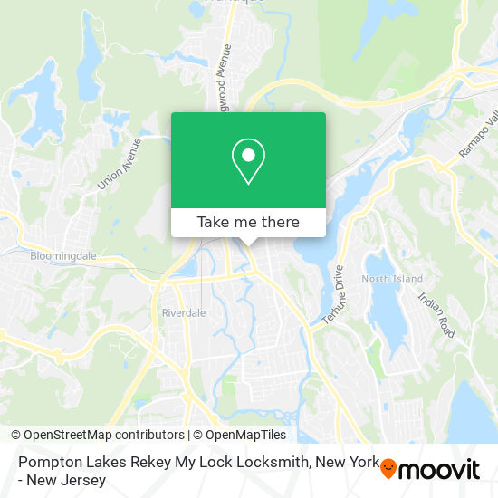 Pompton Lakes Rekey My Lock Locksmith map