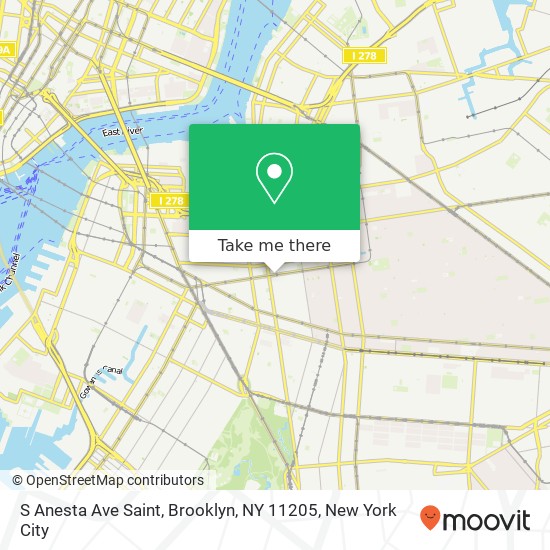 S Anesta Ave Saint, Brooklyn, NY 11205 map