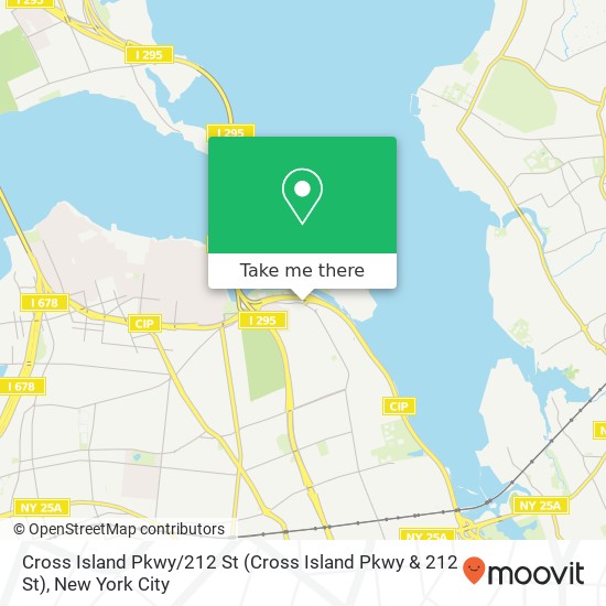 Mapa de Cross Island Pkwy / 212 St