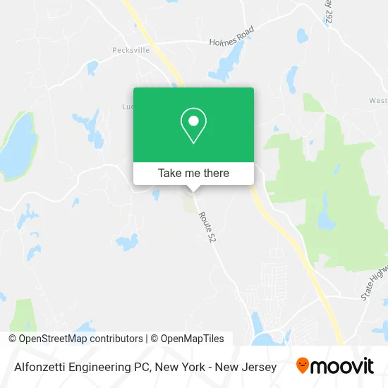 Alfonzetti Engineering PC map