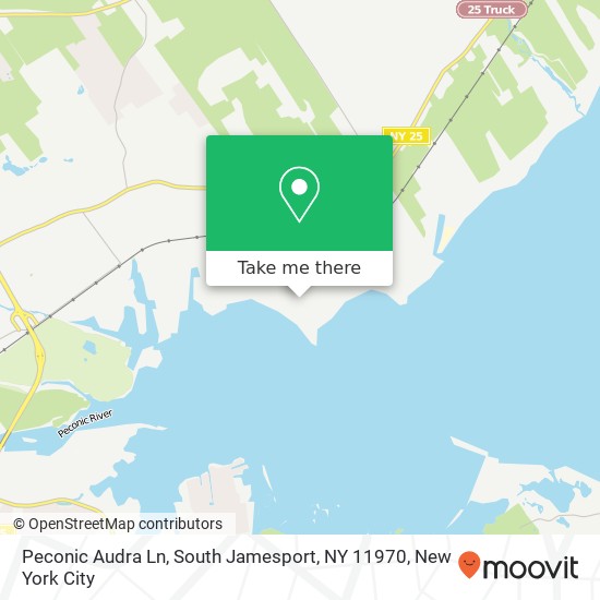 Peconic Audra Ln, South Jamesport, NY 11970 map