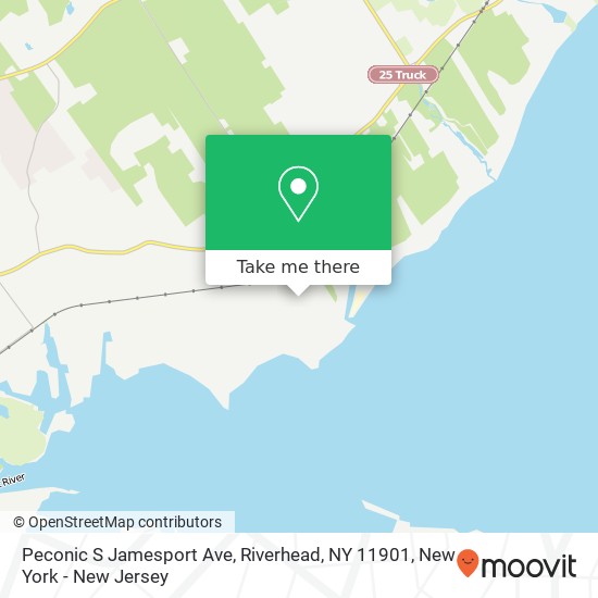 Peconic S Jamesport Ave, Riverhead, NY 11901 map