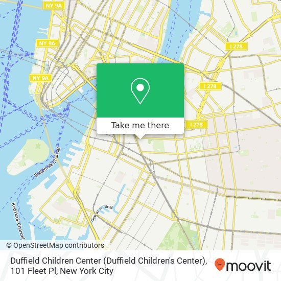 Duffield Children Center (Duffield Children's Center), 101 Fleet Pl map