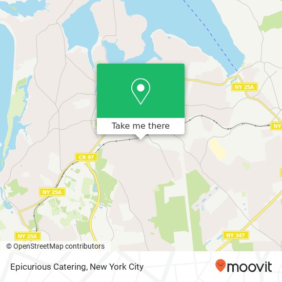 Epicurious Catering map