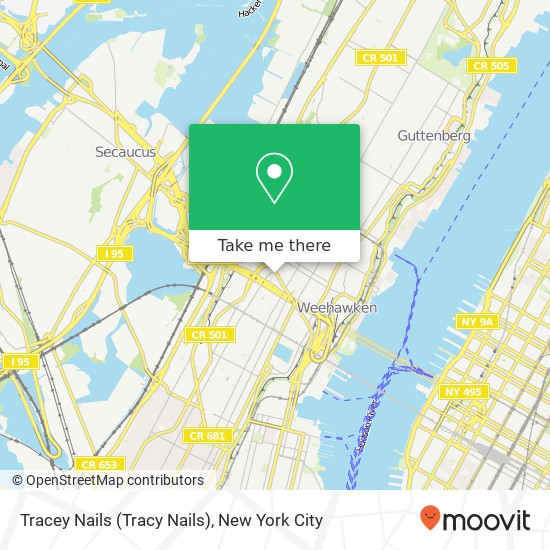 Mapa de Tracey Nails (Tracy Nails)