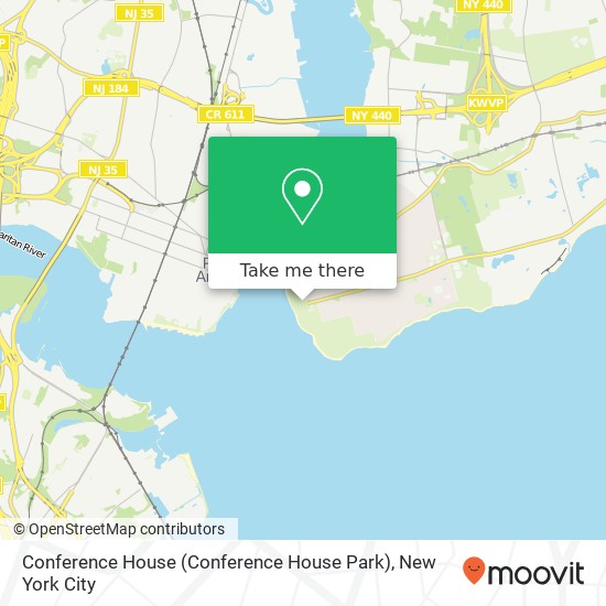 Conference House (Conference House Park) map