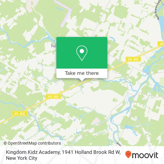 Mapa de Kingdom Kidz Academy, 1941 Holland Brook Rd W