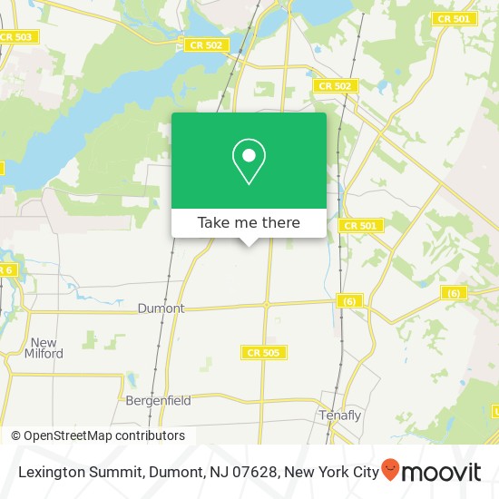 Lexington Summit, Dumont, NJ 07628 map