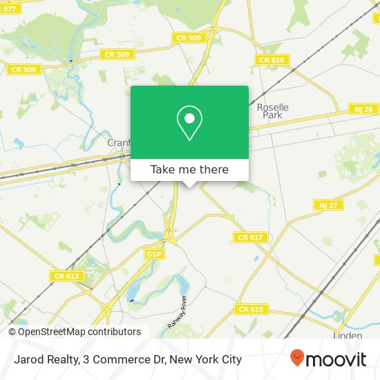 Jarod Realty, 3 Commerce Dr map