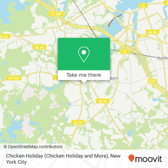 Chicken Holiday (Chicken Holiday and More) map