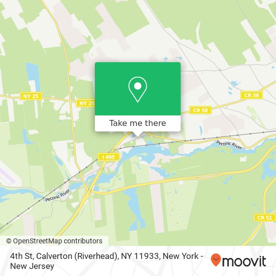 4th St, Calverton (Riverhead), NY 11933 map