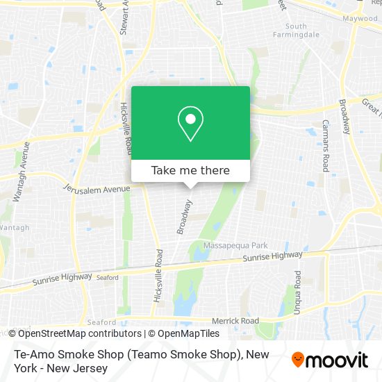 Mapa de Te-Amo Smoke Shop (Teamo Smoke Shop)