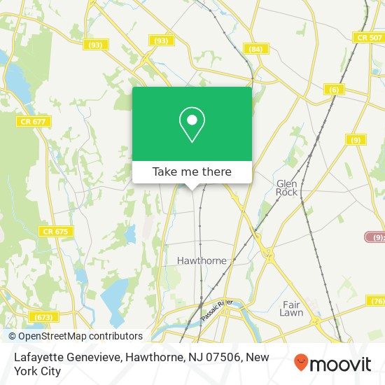 Lafayette Genevieve, Hawthorne, NJ 07506 map