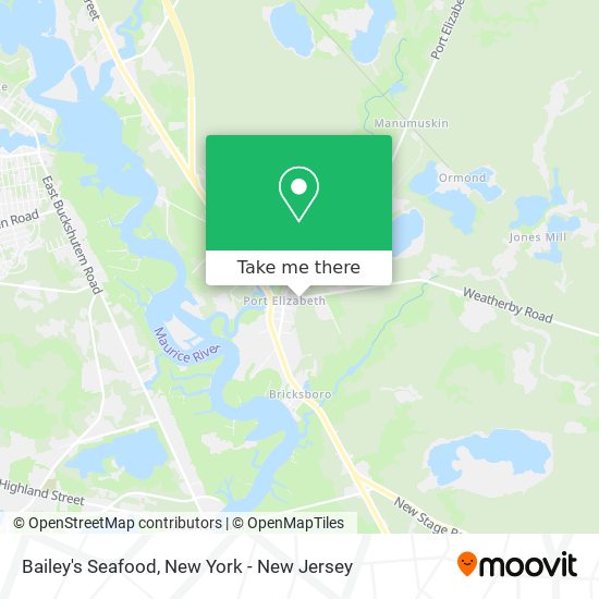 How To Get To Bailey S Seafood In Maurice River Nj By Bus Or Train Moovit
