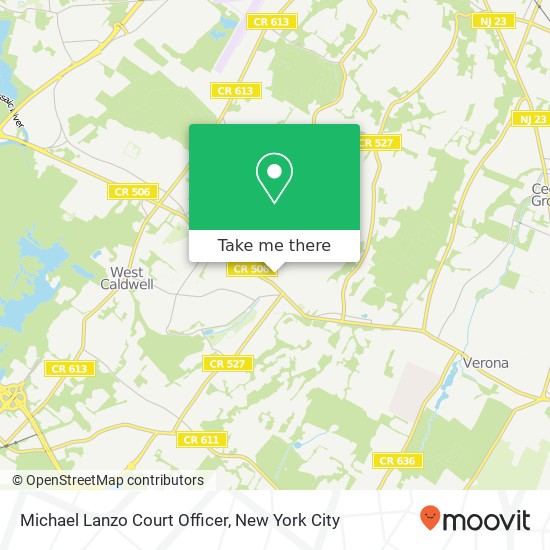 Mapa de Michael Lanzo Court Officer