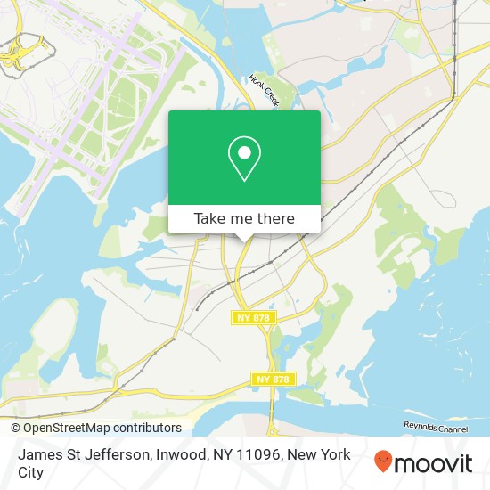 James St Jefferson, Inwood, NY 11096 map