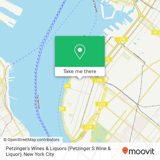 Mapa de Petzinger's Wines & Liquors (Petzinger S Wine & Liquor)