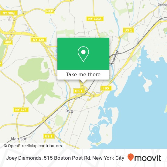 Mapa de Joey Diamonds, 515 Boston Post Rd