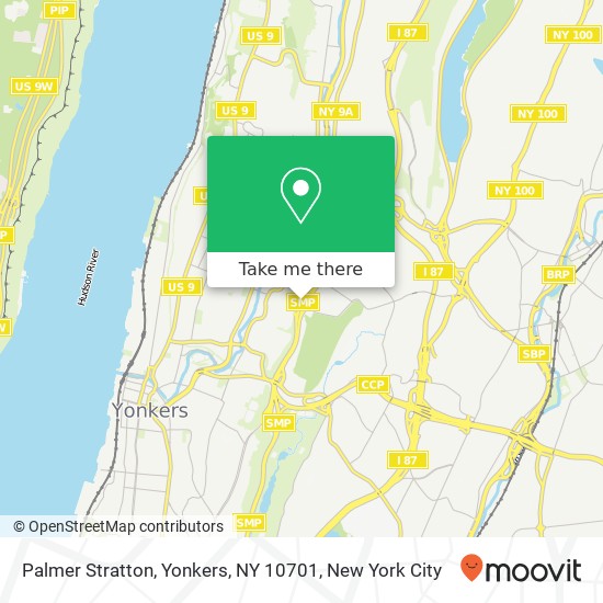 Palmer Stratton, Yonkers, NY 10701 map