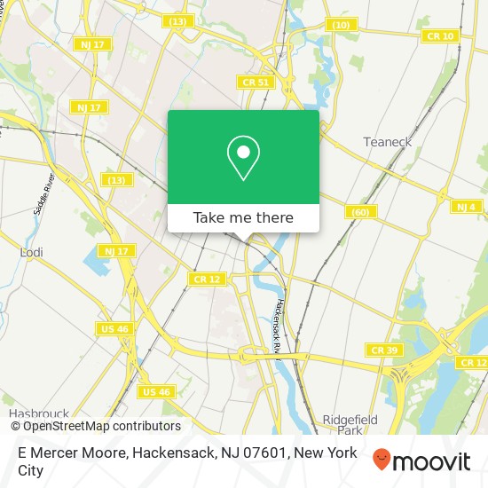 E Mercer Moore, Hackensack, NJ 07601 map