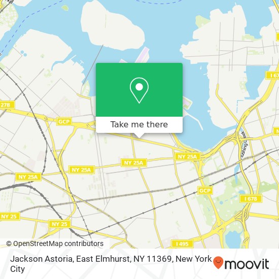 Jackson Astoria, East Elmhurst, NY 11369 map