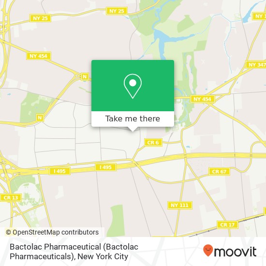 Mapa de Bactolac Pharmaceutical (Bactolac Pharmaceuticals)