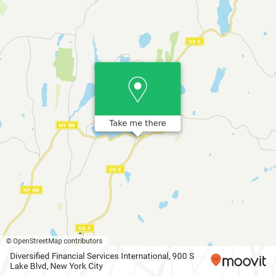Diversified Financial Services International, 900 S Lake Blvd map