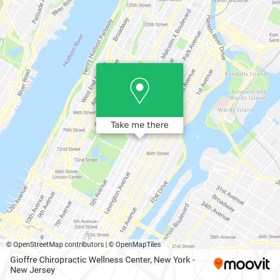 Gioffre Chiropractic Wellness Center map