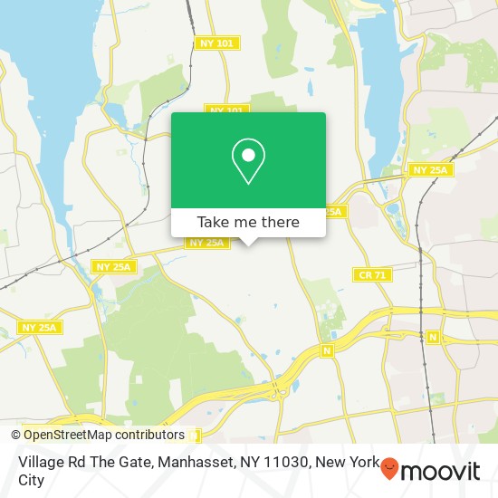 Village Rd The Gate, Manhasset, NY 11030 map