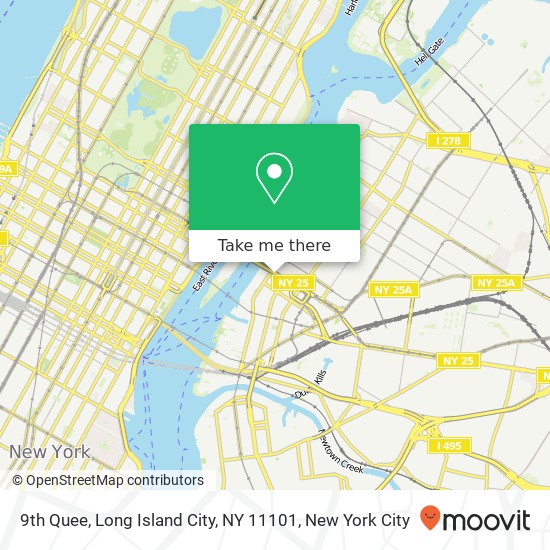 9th Quee, Long Island City, NY 11101 map