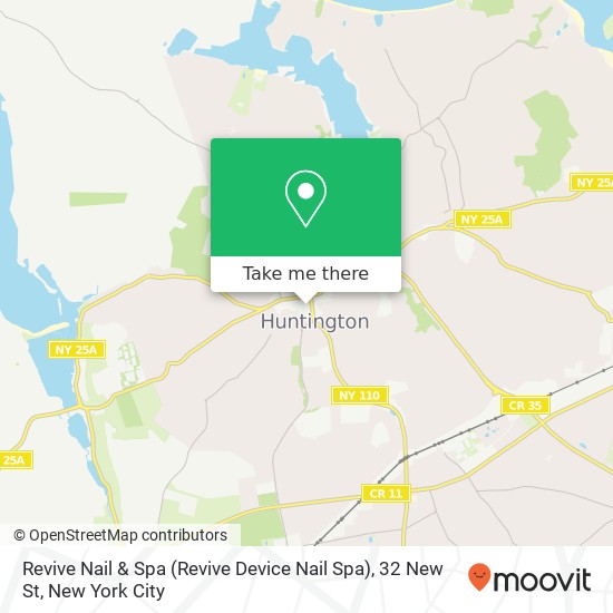 Mapa de Revive Nail & Spa (Revive Device Nail Spa), 32 New St