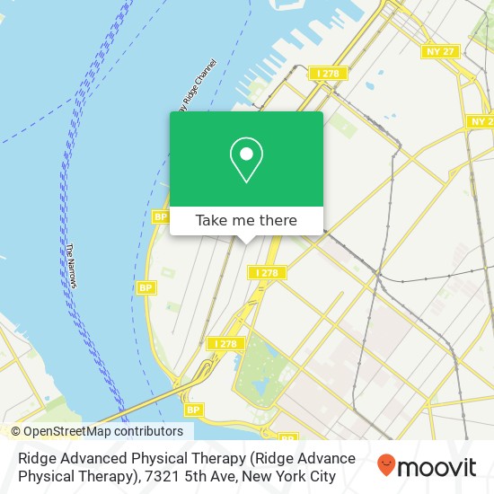 Mapa de Ridge Advanced Physical Therapy (Ridge Advance Physical Therapy), 7321 5th Ave