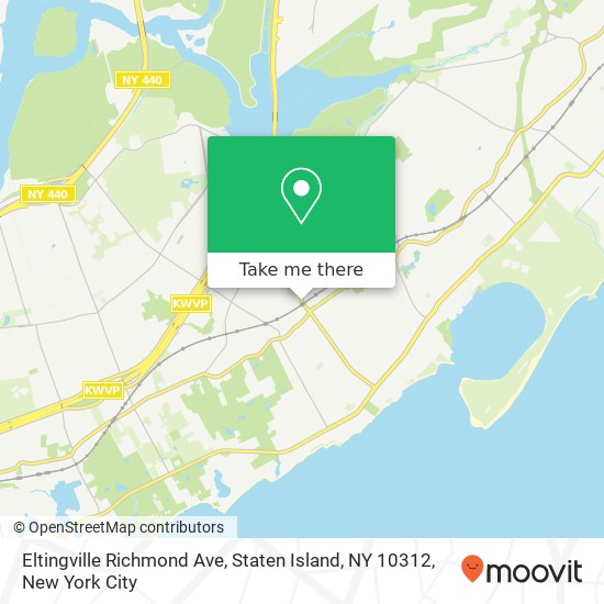 Eltingville Richmond Ave, Staten Island, NY 10312 map