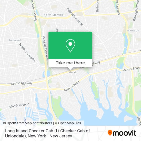 Long Island Checker Cab (Li Checker Cab of Uniondale) map