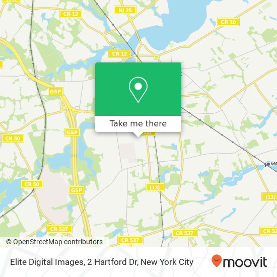 Elite Digital Images, 2 Hartford Dr map
