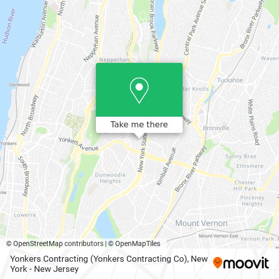 Yonkers Contracting (Yonkers Contracting Co) map