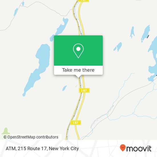 ATM, 215 Route 17 map