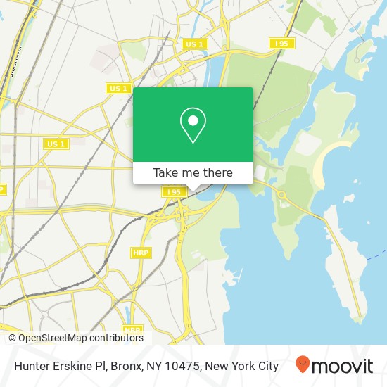 Hunter Erskine Pl, Bronx, NY 10475 map
