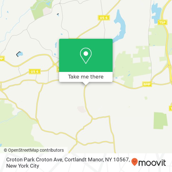 Mapa de Croton Park Croton Ave, Cortlandt Manor, NY 10567