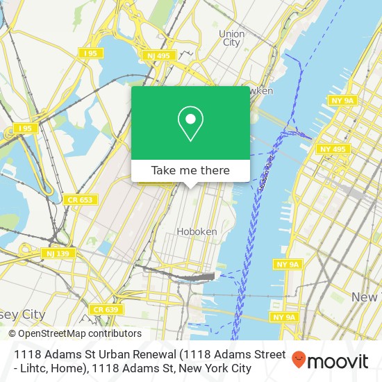 Mapa de 1118 Adams St Urban Renewal (1118 Adams Street - Lihtc, Home), 1118 Adams St