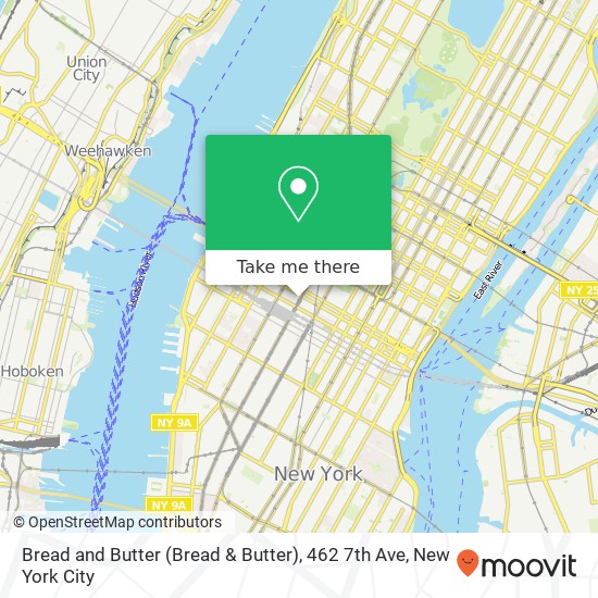 Mapa de Bread and Butter (Bread & Butter), 462 7th Ave