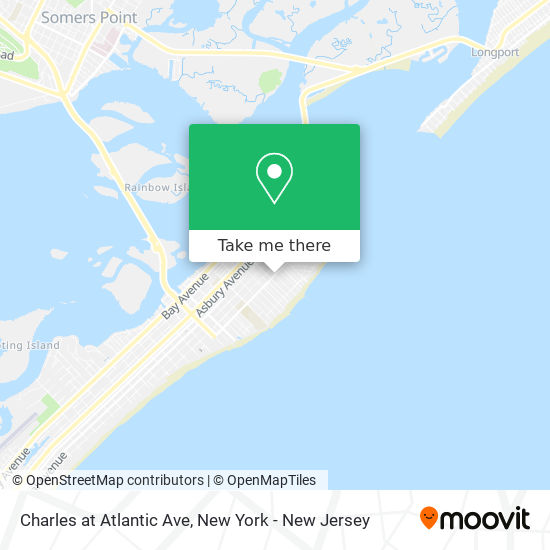 Charles at Atlantic Ave map