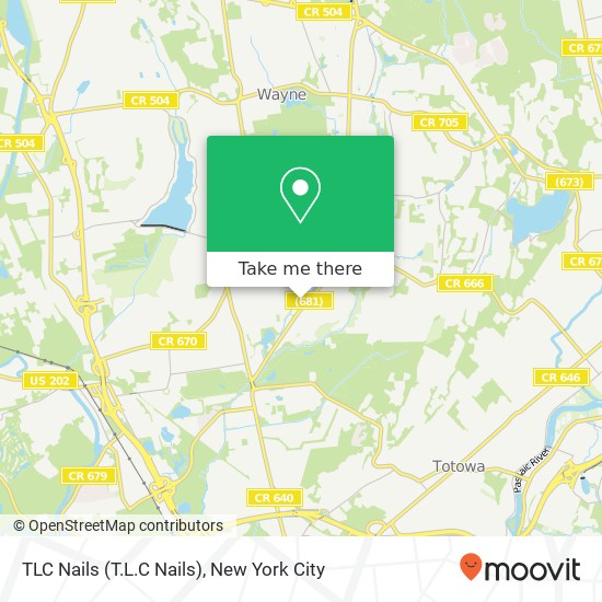TLC Nails (T.L.C Nails) map