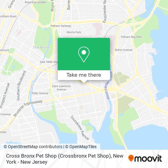 Cross Bronx Pet Shop (Crossbronx Pet Shop) map