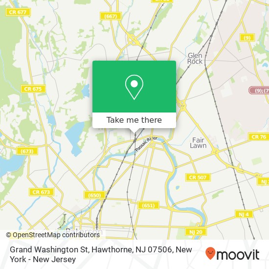 Grand Washington St, Hawthorne, NJ 07506 map