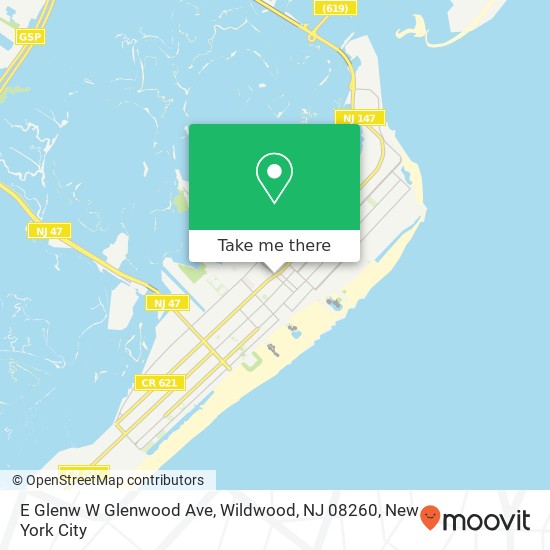 E Glenw W Glenwood Ave, Wildwood, NJ 08260 map