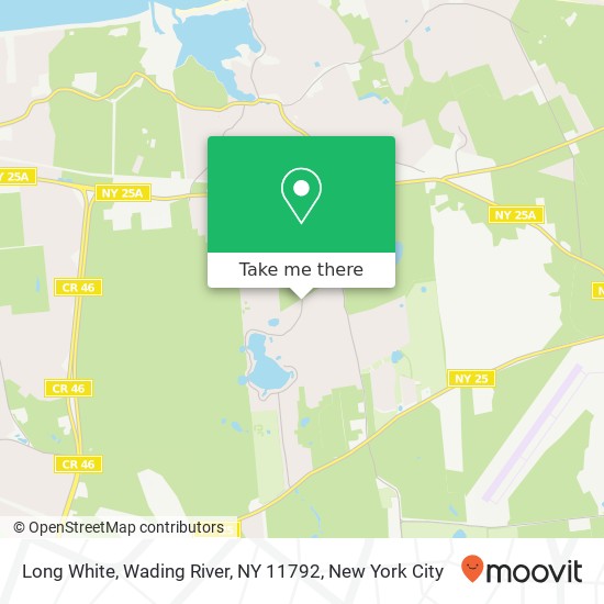 Long White, Wading River, NY 11792 map