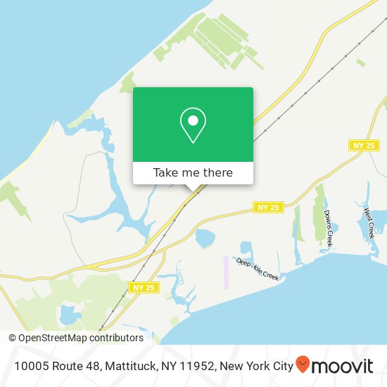 Mapa de 10005 Route 48, Mattituck, NY 11952