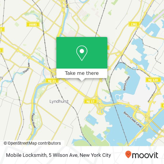 Mobile Locksmith, 5 Wilson Ave map